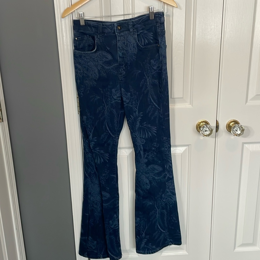 Anthropologie Pilcro stretch denim jeans.